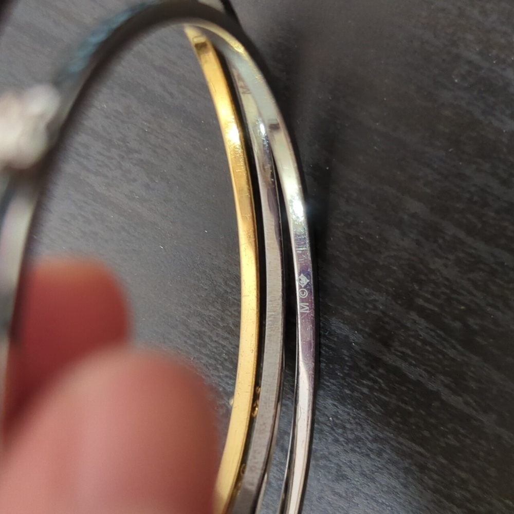 Swarovski Multicolor Bangles Set - Picture 3 of 3